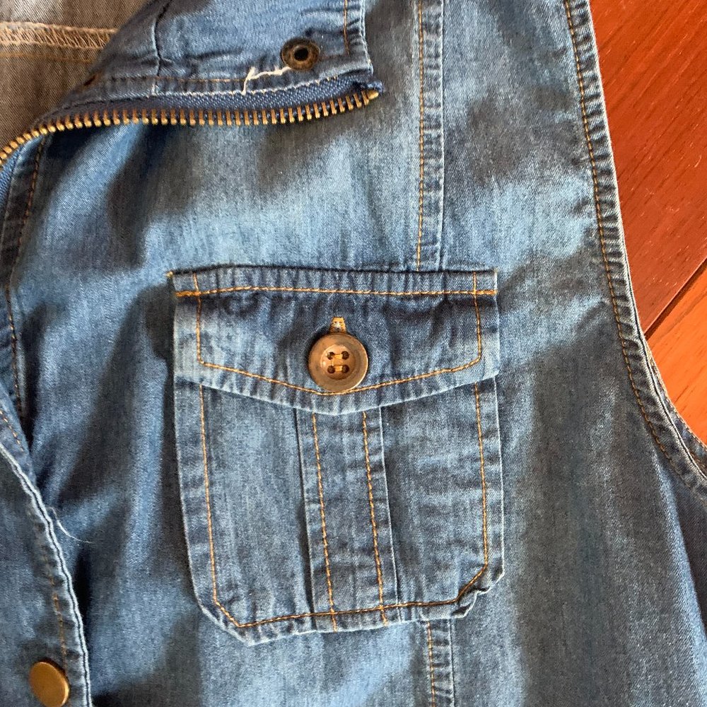 2Sable Denim Vest - Picture 7 of 8
